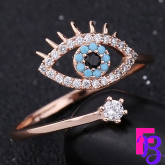 Evil Eye Ring - Picture 5 of 8